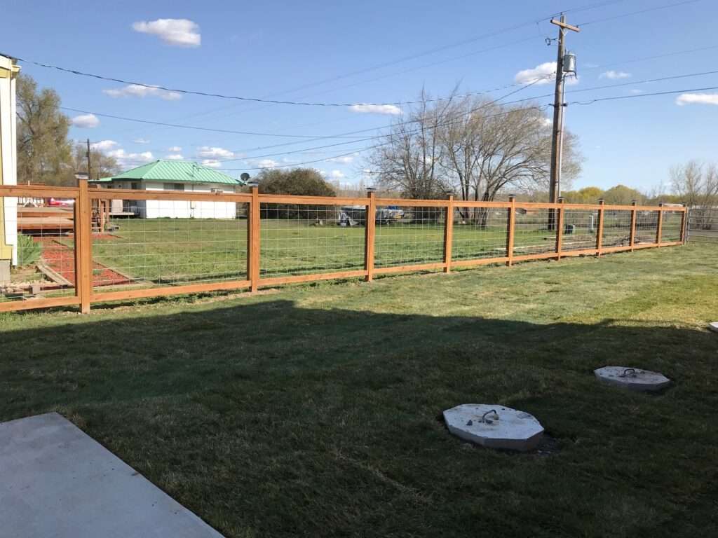 custom fence construction